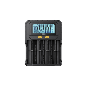 EBL 18650 Lithium Battery Charger with Discharge & Testing Functions