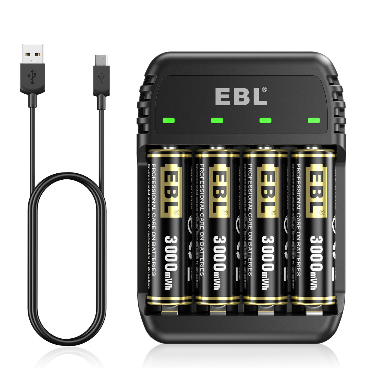 4 Bay Ni-Zn/Ni-MH Battery Charger