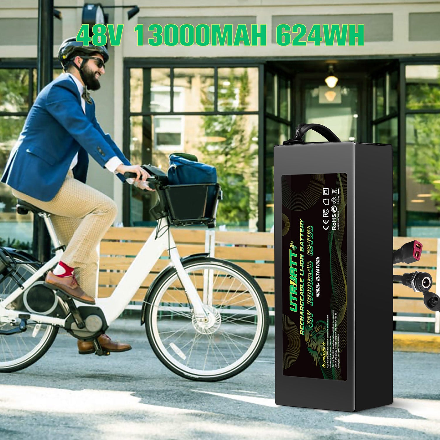 48V 13Ah Lithium-ion Battery For E-bike Electric Scooter