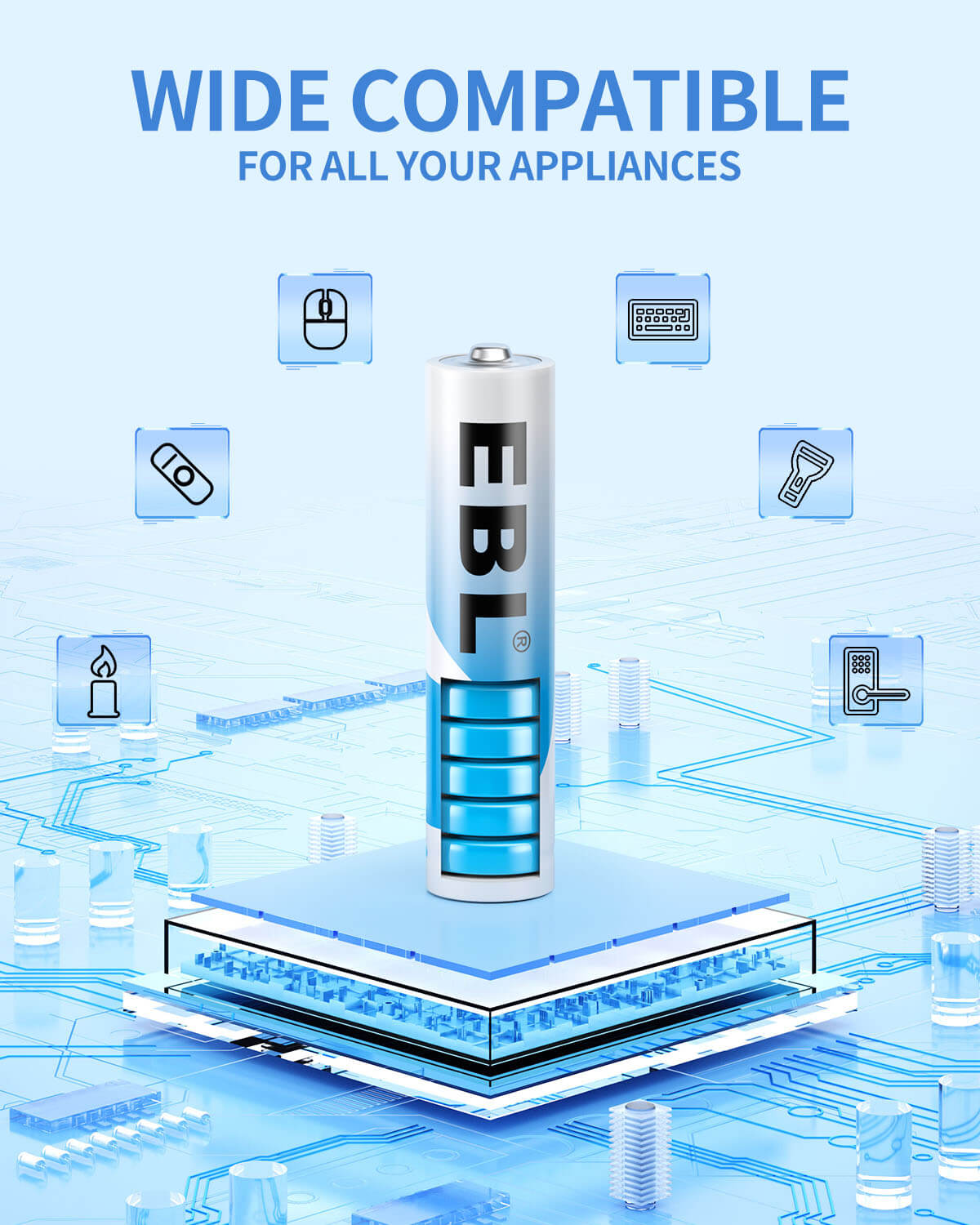 1.5V AAA Alkaline Batteries