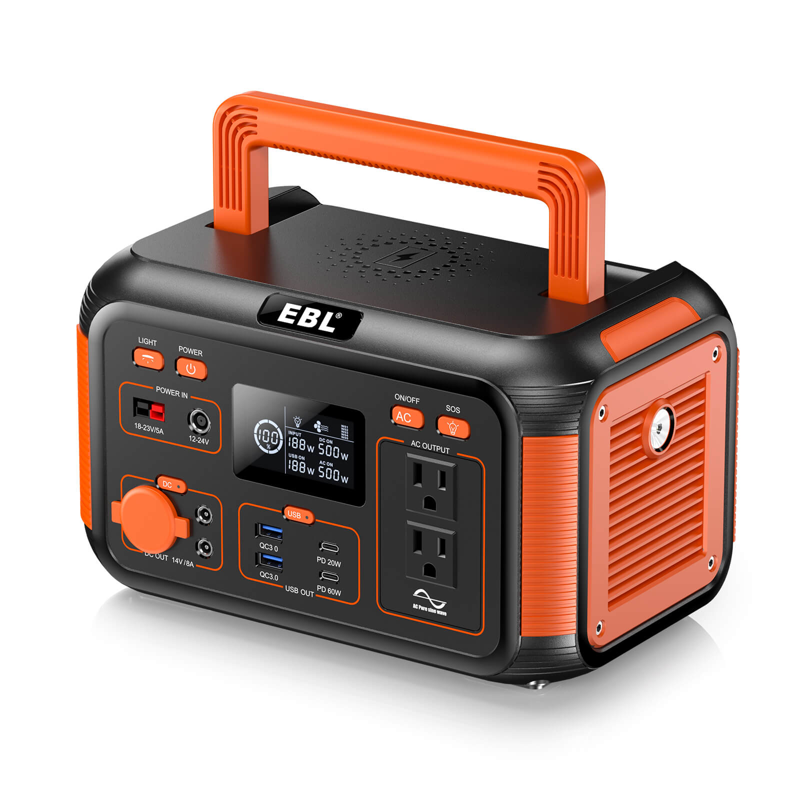 EBL Portable Power Station 500W 