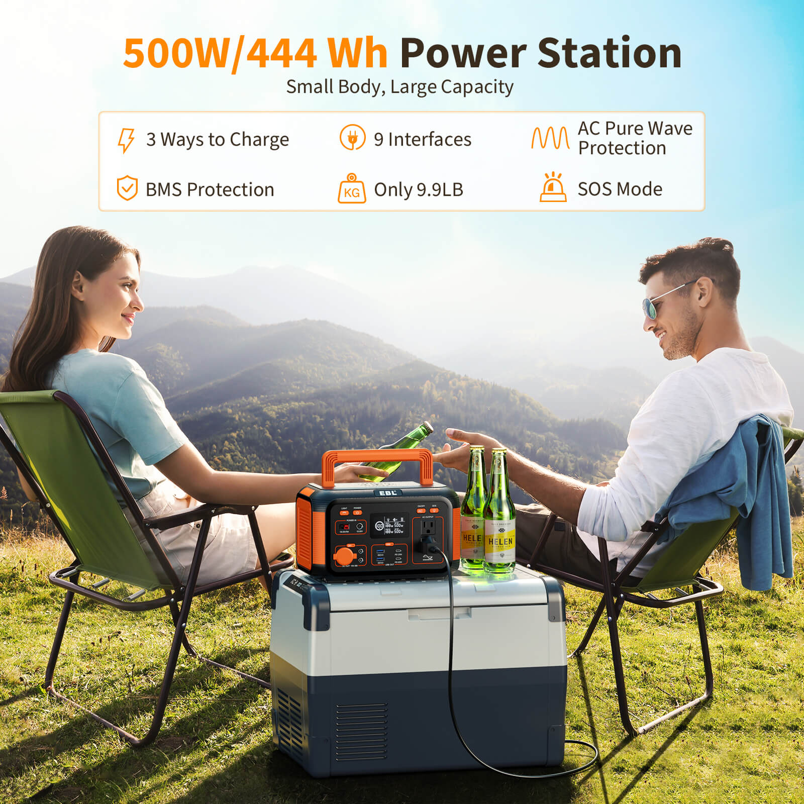 EBL Portable Power Station 500W 