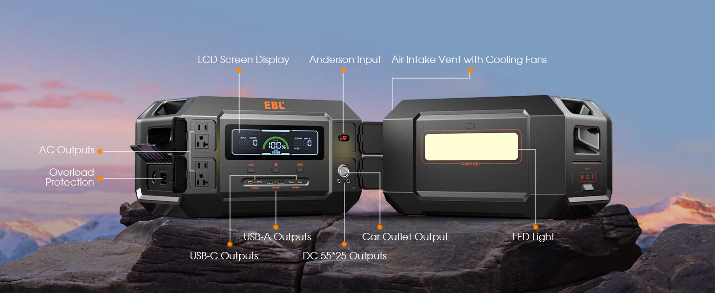 EBL 2200W Portable Power Station