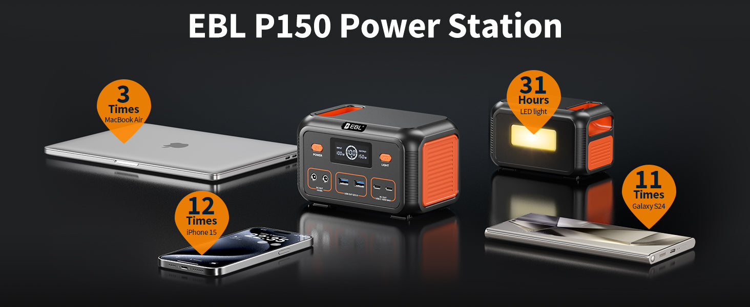 EBL Portable Power Station 150W