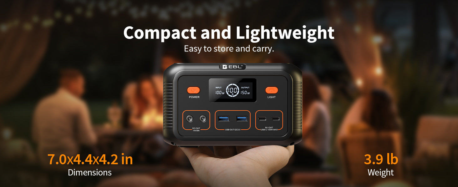 EBL Portable Power Station 150W