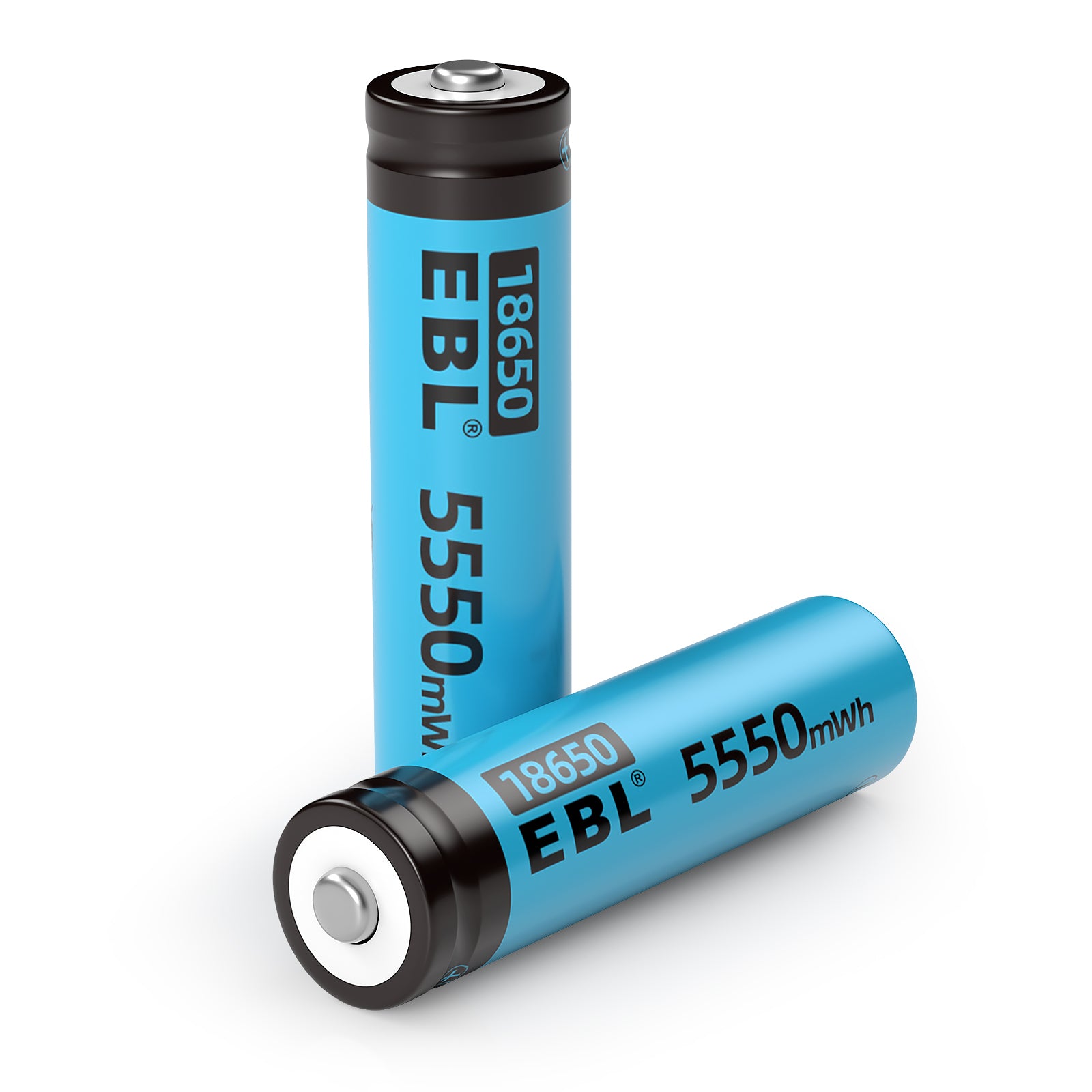 EBL 3.7V 18650 Lithium ion Rechargeable Batteries