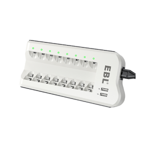 EBL Upgraded 808U 8 Bay Individual Battery Charger