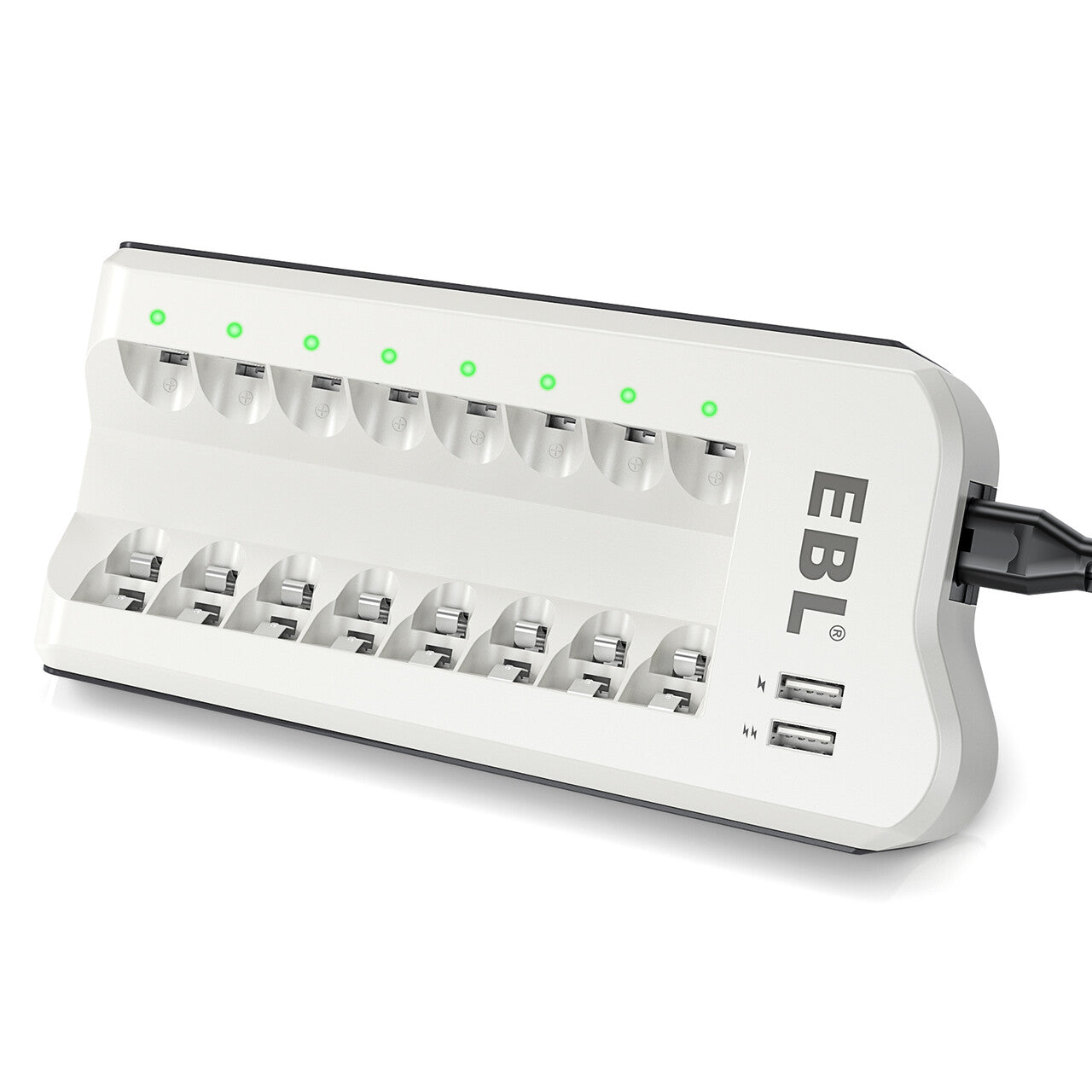 EBL Smart 8 Bay Individual Battery Charger