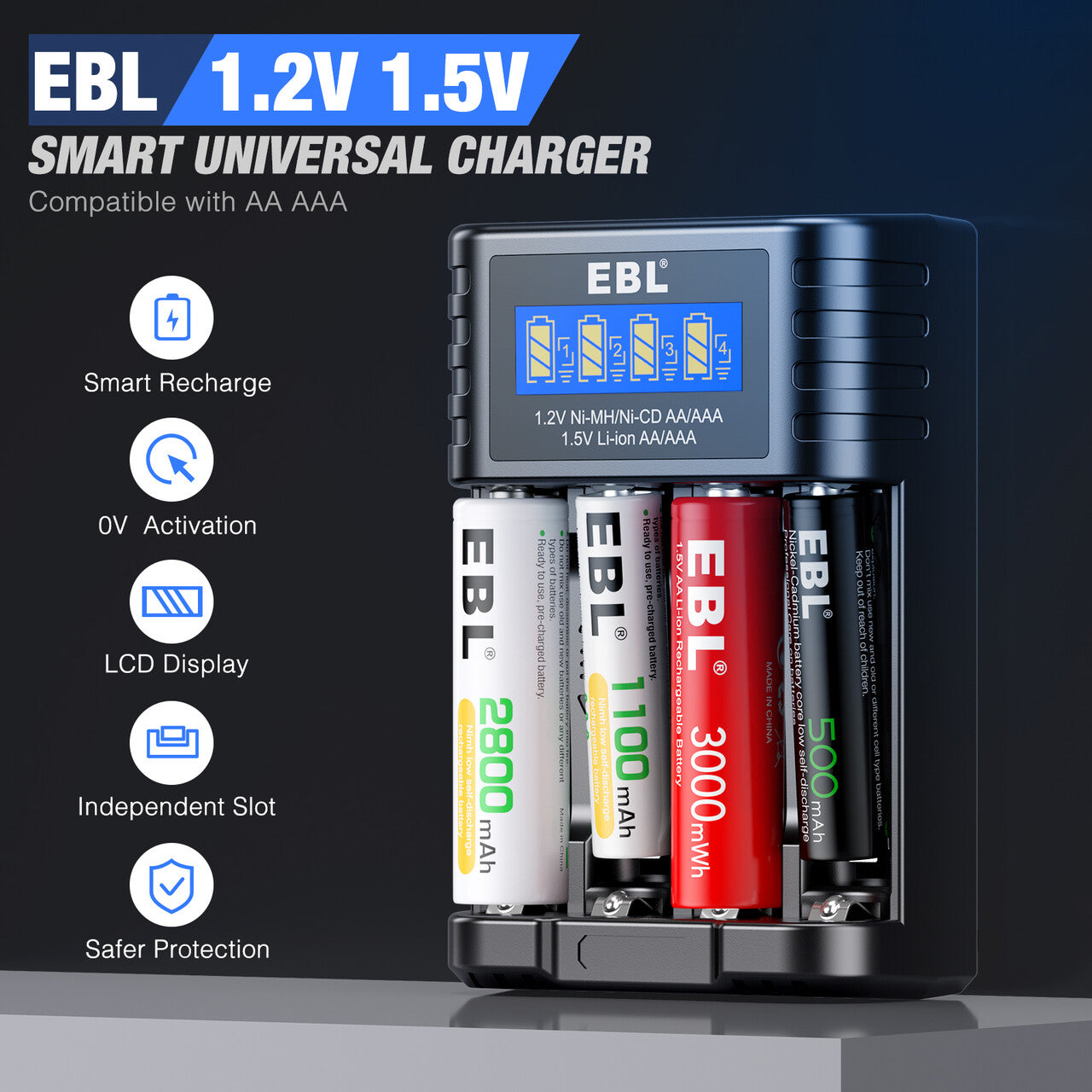 EBL Universal Battery Charger