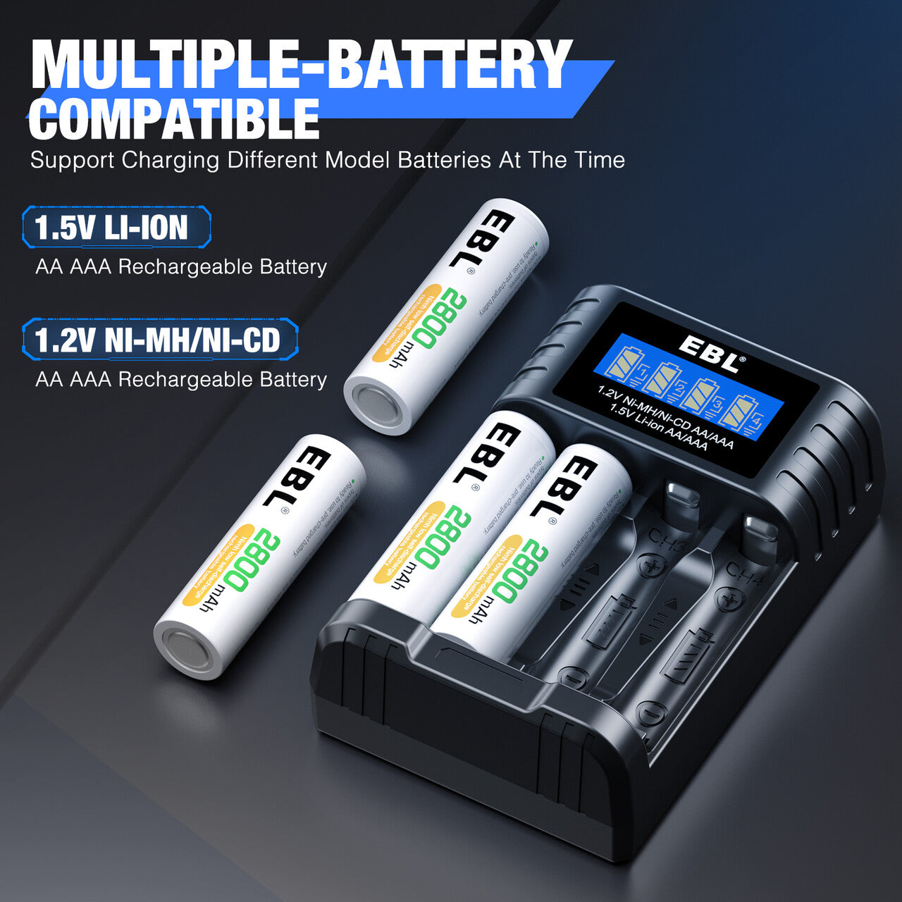 EBL Universal Battery Charger