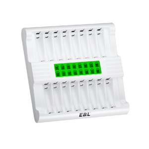 EBL RM78 16 Slots LCD AA AAA Battery Charger