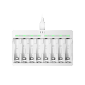 EBL C9010N 8 Bay AA AAA Ni-MH Smart Battery Charger