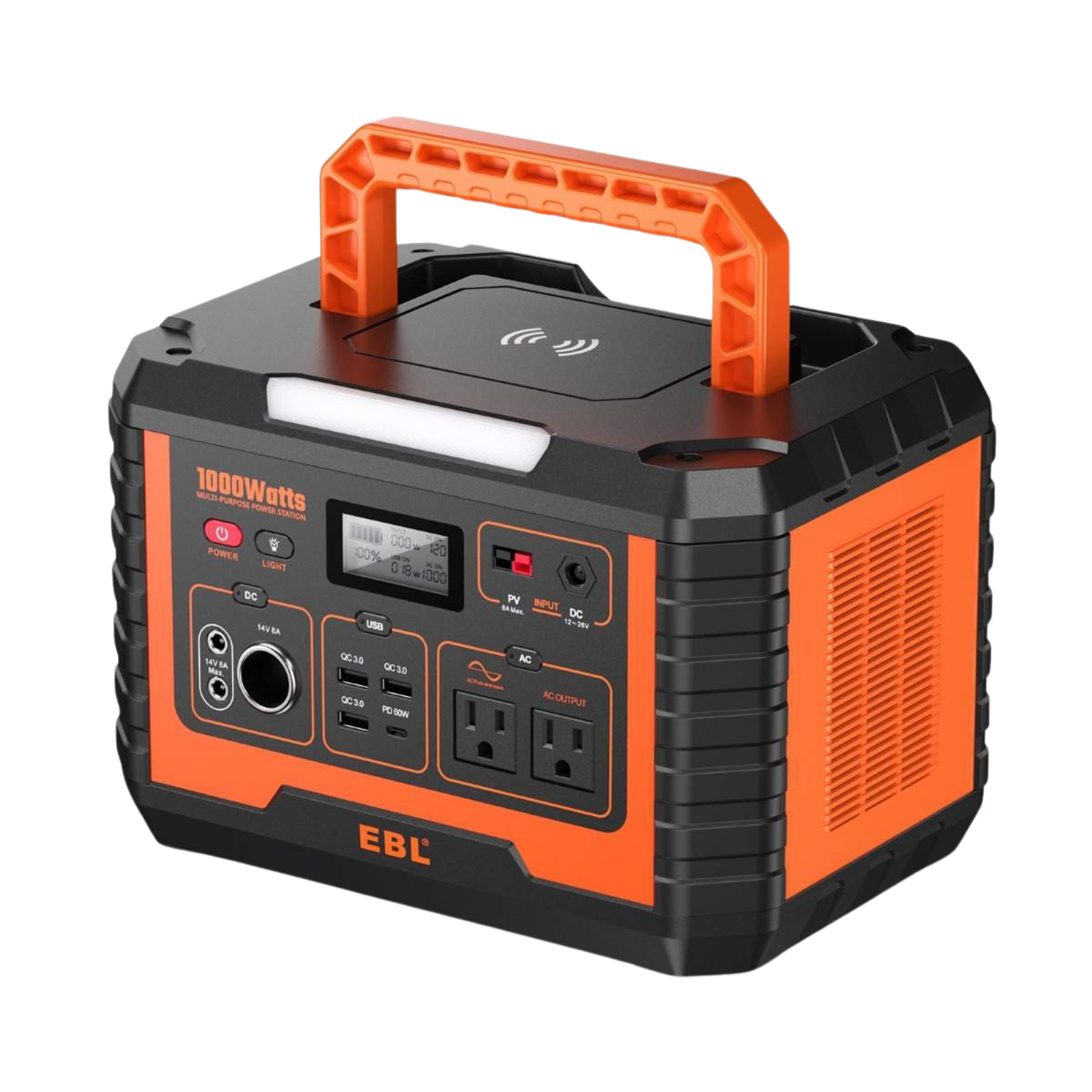 EBL Portable Power Station Voyager 1000