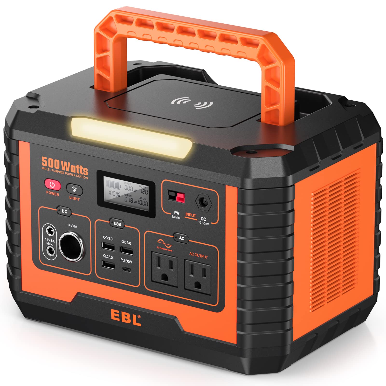 EBL Portable Power Station 500W