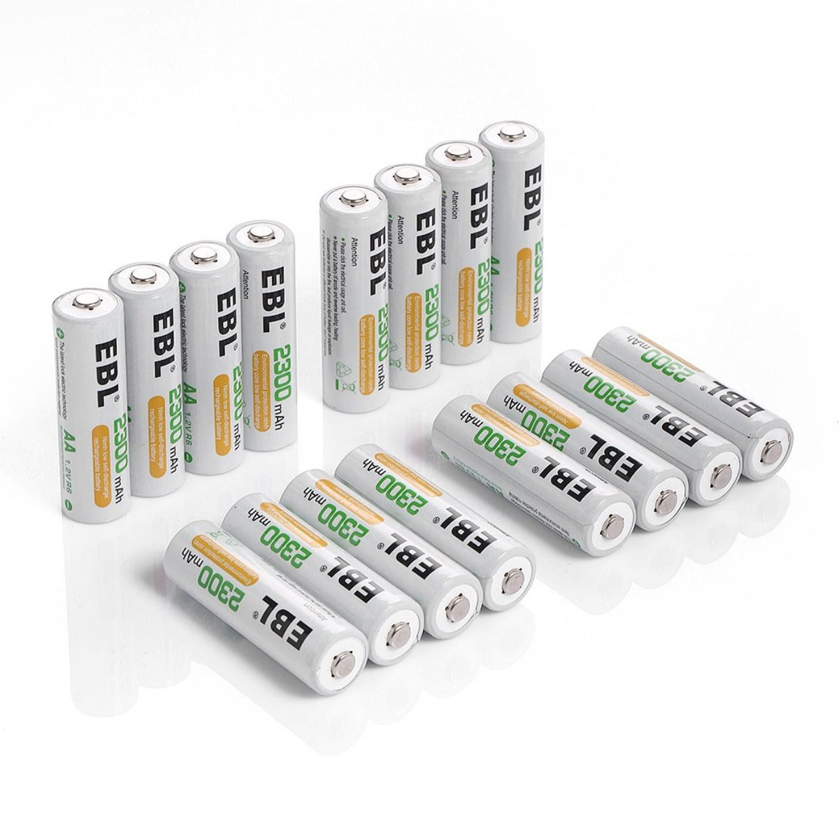 EBL AA Ni-MH Rechargeable Batteries 2300mAh