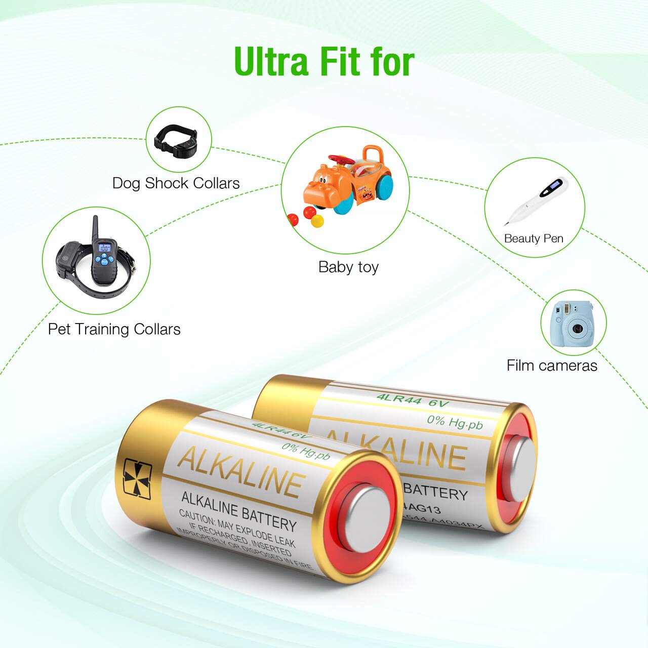 Buy Alkaline 4LR44 Batteries 6V for Dog Collar EBLOfficial