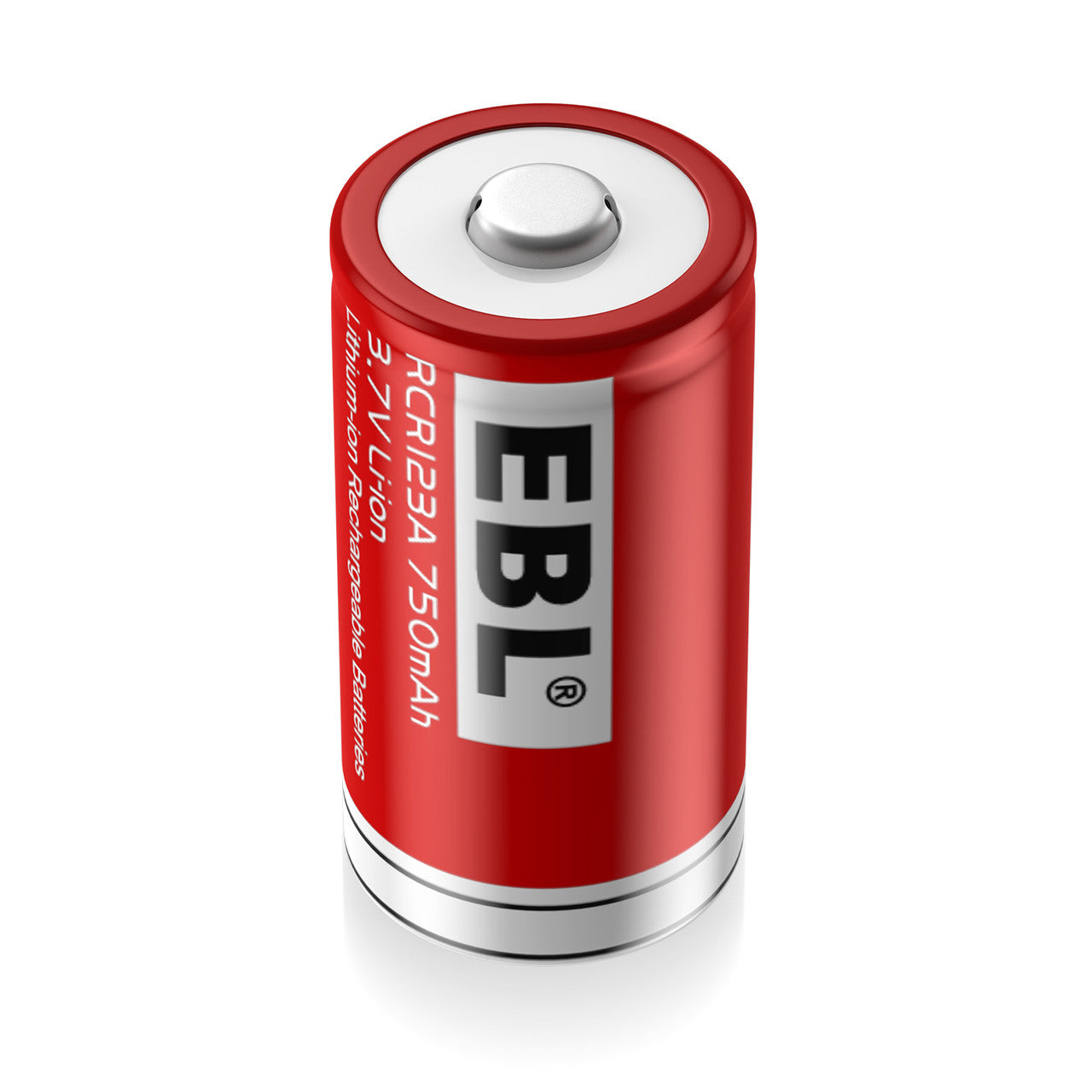 EBL RCR123A 750mAh 3.7v Li-ion Battery - EBLOfficial