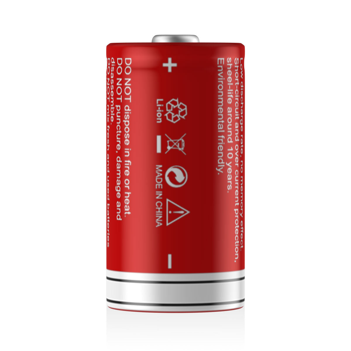 EBL RCR123A 750mAh 3.7v Li-ion Battery - EBLOfficial