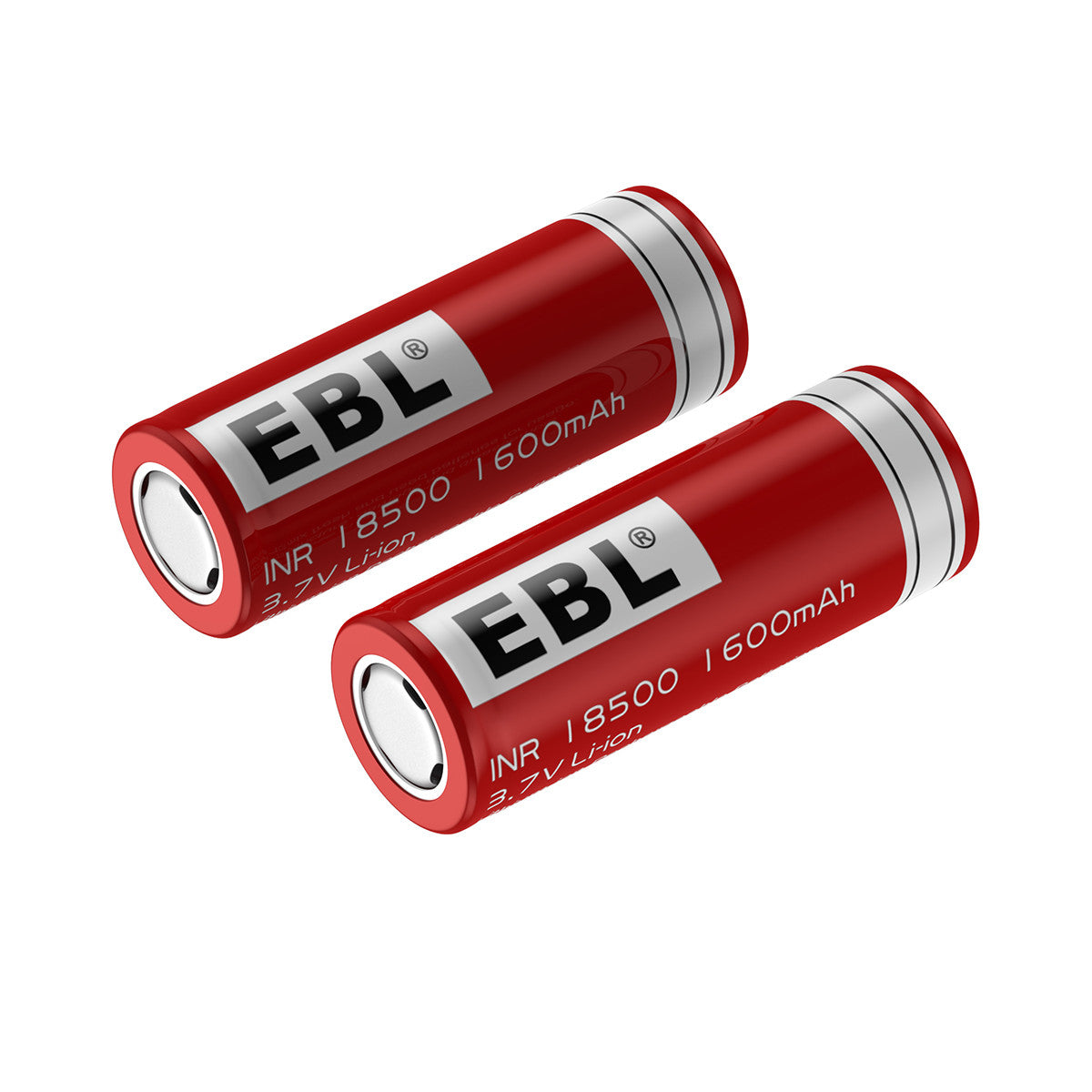 EBL 18500 Rechargeable Batteries 3.7V 1600mAh - EBLOfficial