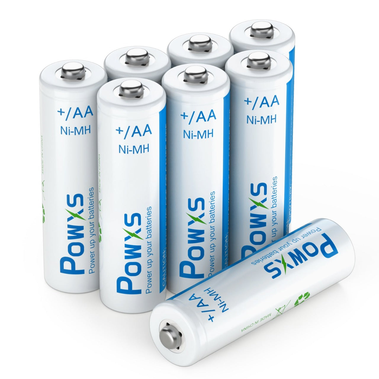 POWXS AA Ni-MH Rechargeable Batteries 2000mah