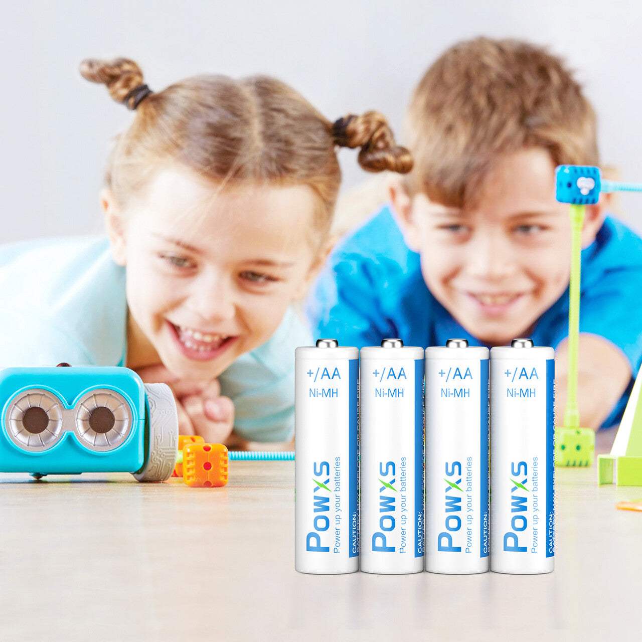 POWXS AA Ni-MH Rechargeable Batteries 2000mah