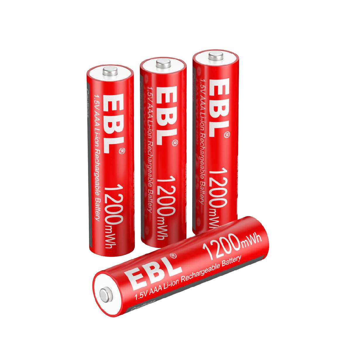 EBL 1.5V AAA Rechargeable Li-ion Batteries