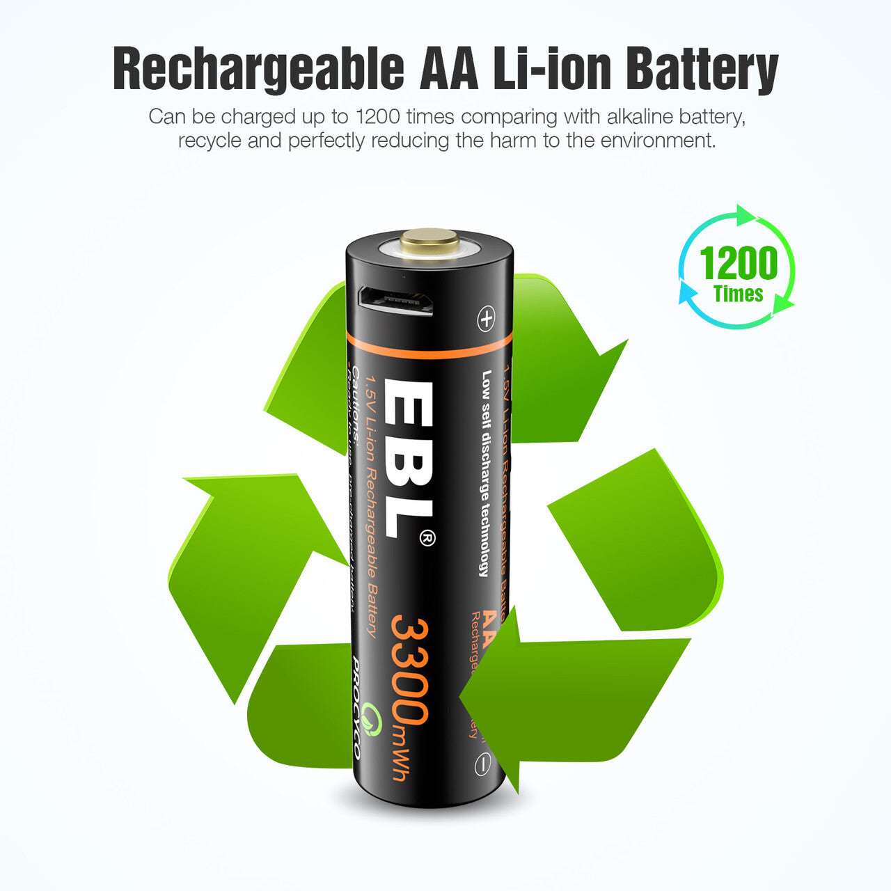 Aa size deals lithium ion battery