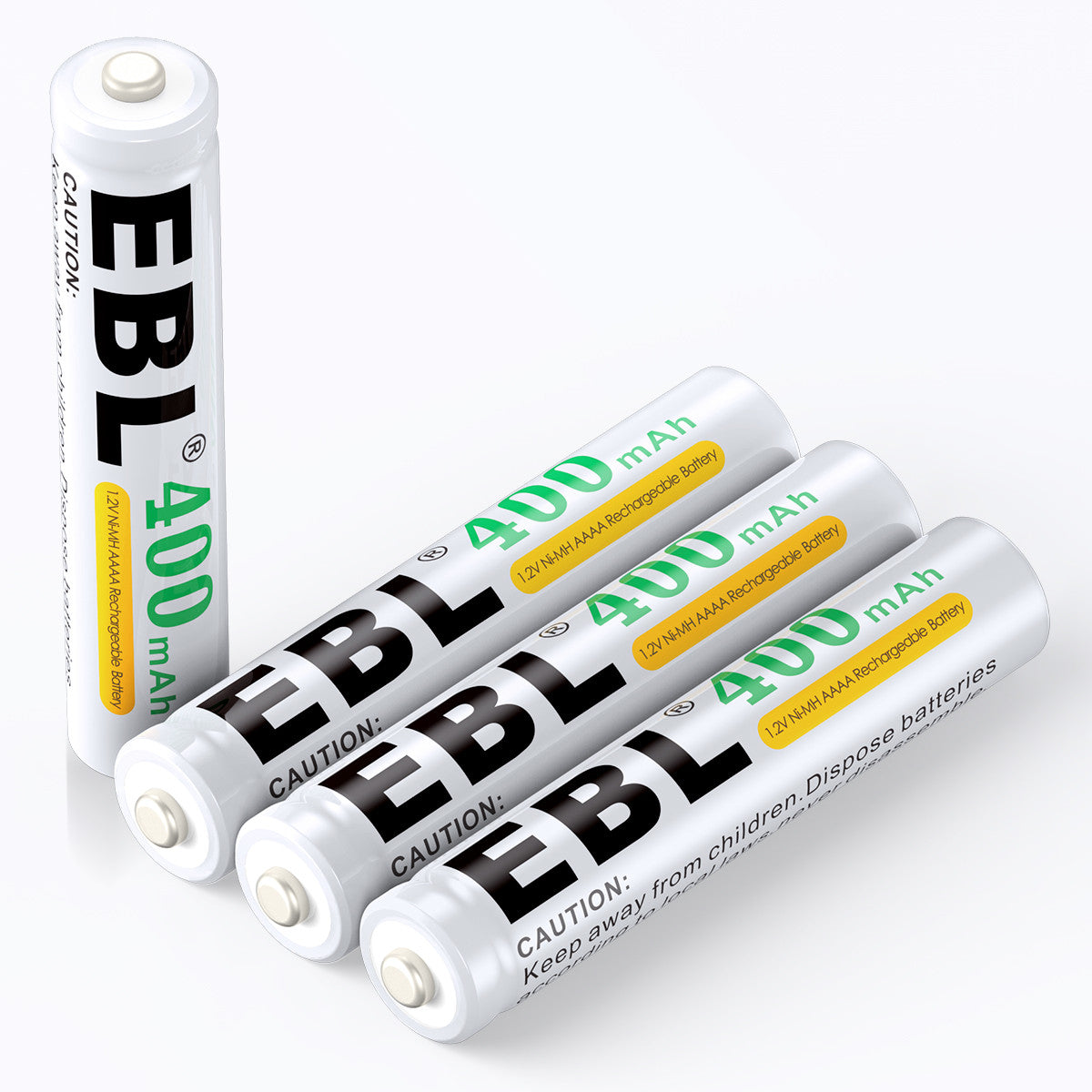 EBL 1.2V 400mAH AAAA Ni-MH Rechargeable Batteries - EBLOfficial