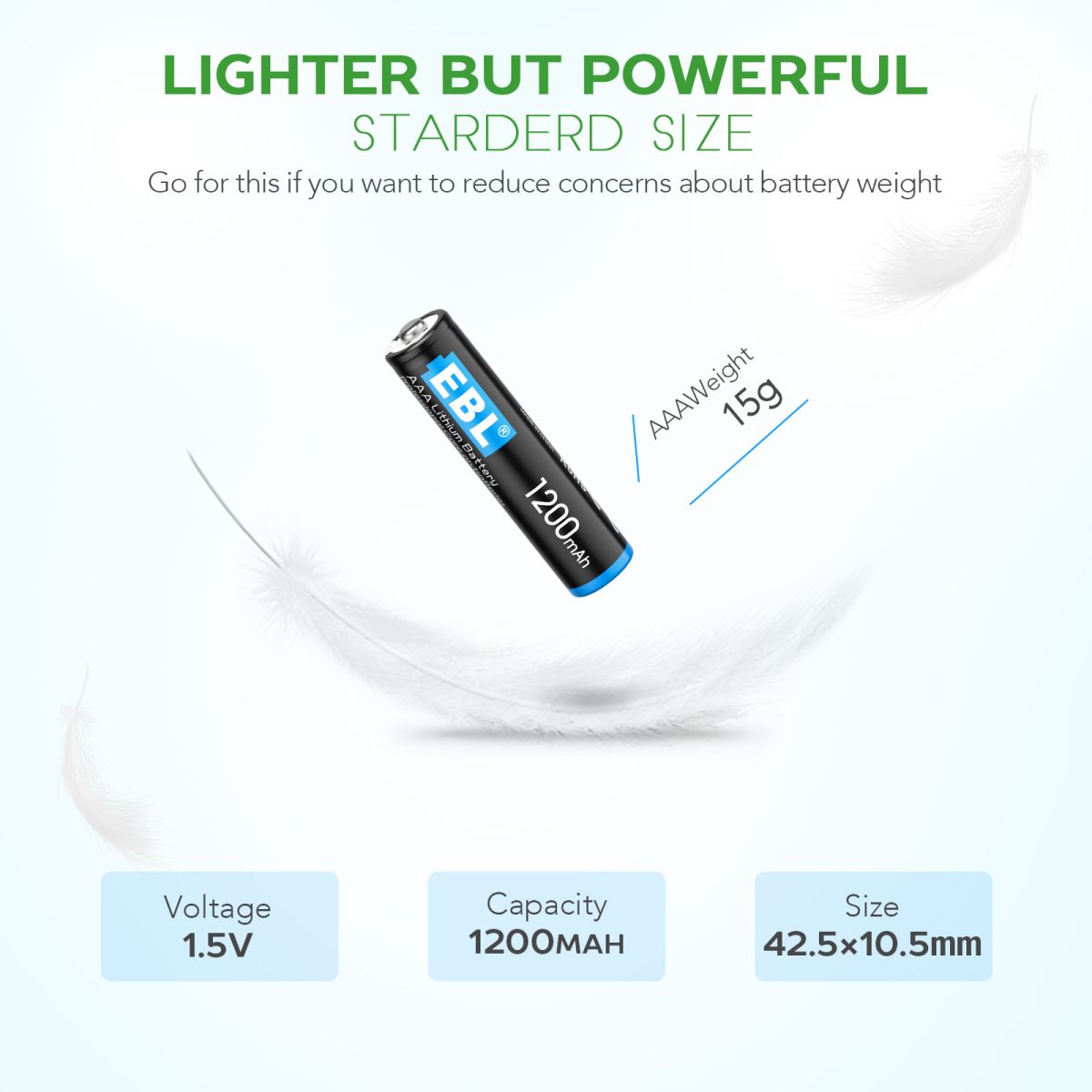  Lithium Iron Non-Rechargeable Batteries