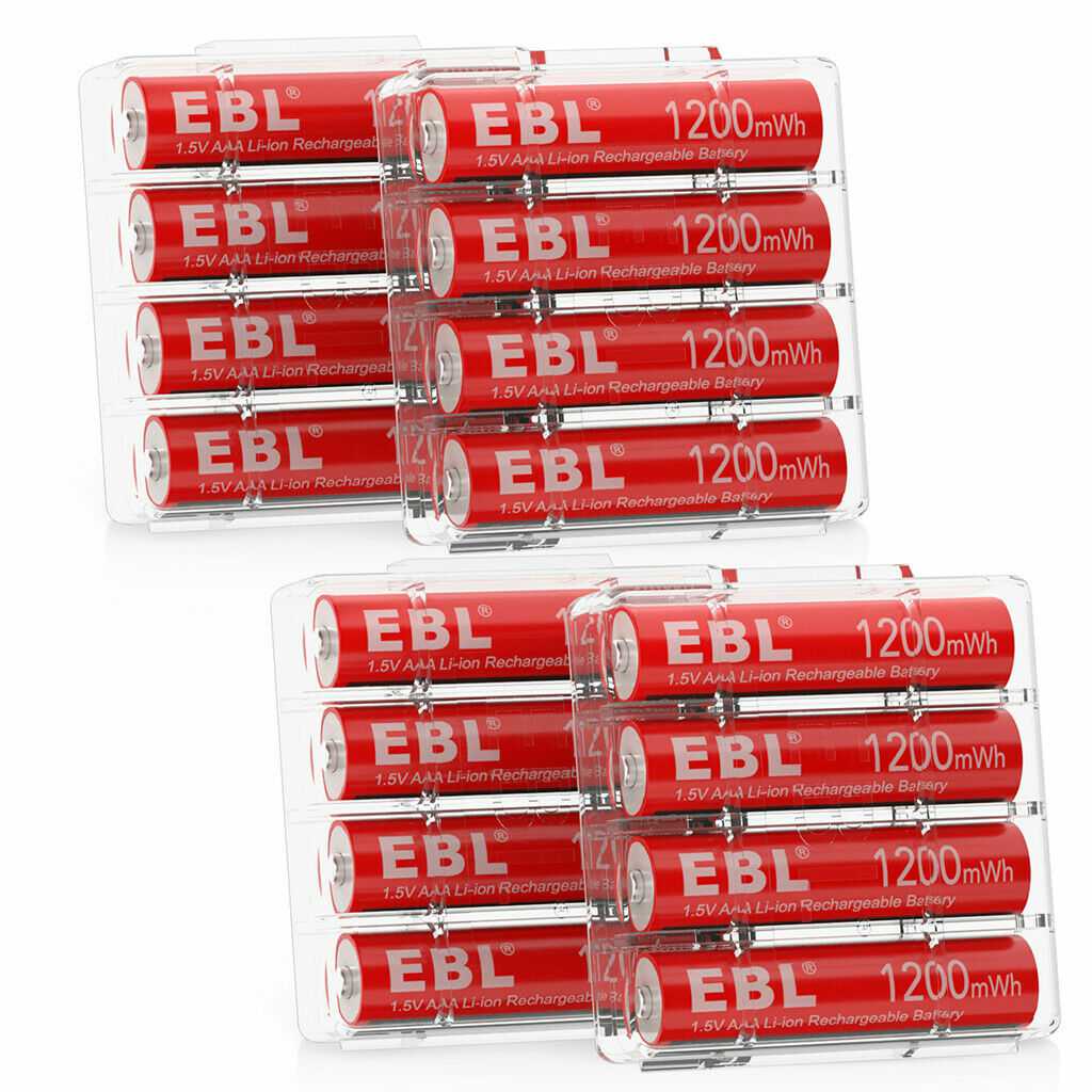Batterie Rechargeable Li-ion Aa 1.5v + Piles Li-ion Aaa 1.5v, Avec